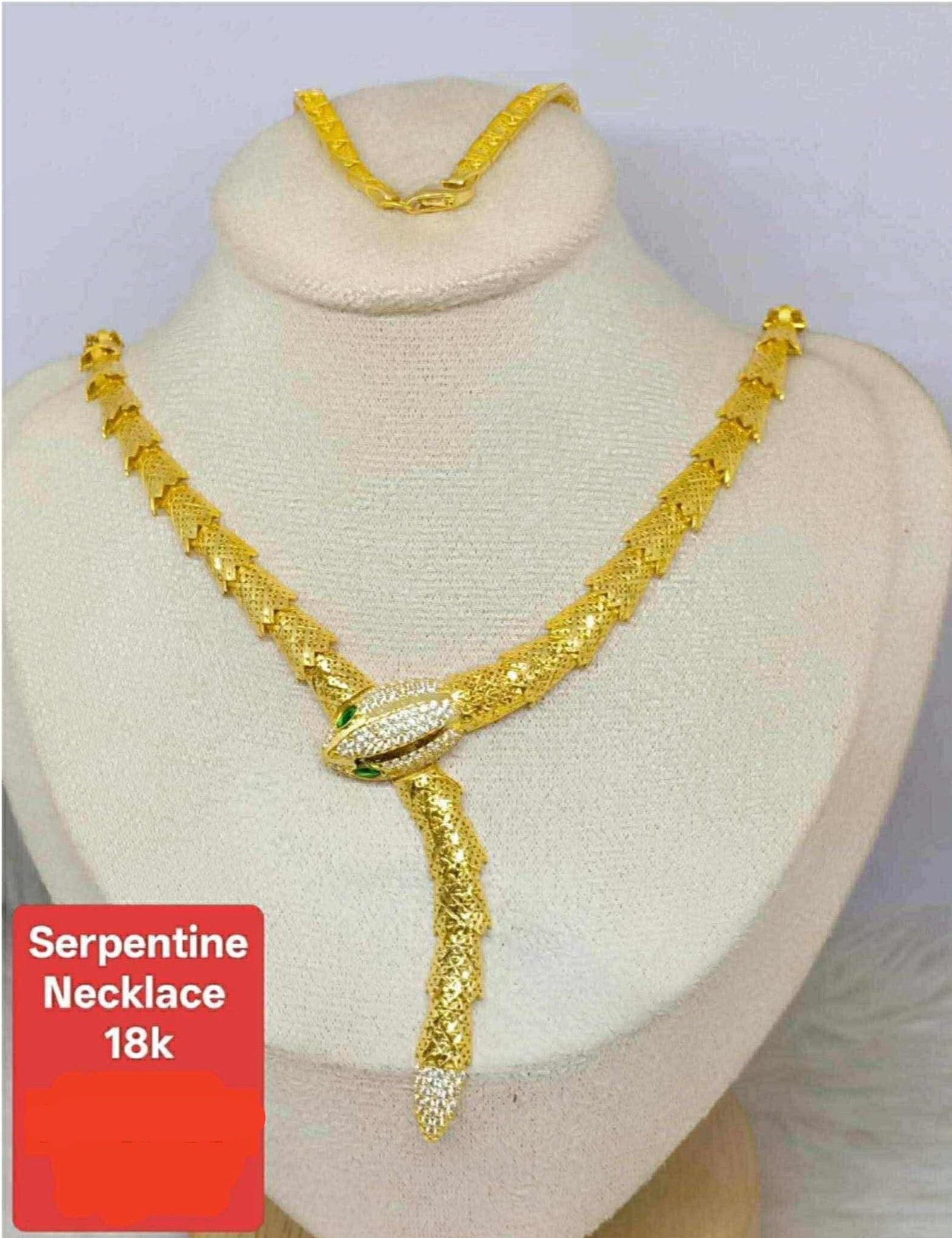 18K Guldhalsband – Limited Edition